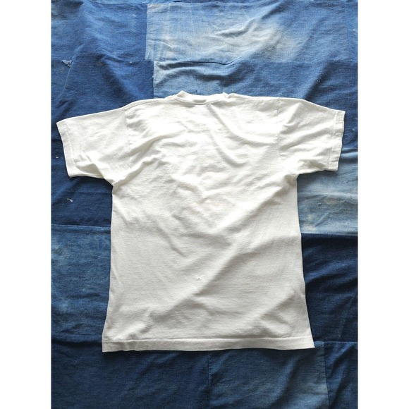 Vintage 1980s 90s Xenozoic Tales Comic Book Fantasy T-shirt Mark Schultz White L - Picture 5 of 9